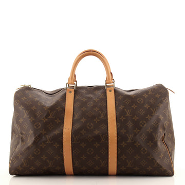 Louis Vuitton Keepall Bag Monogram Canvas 50