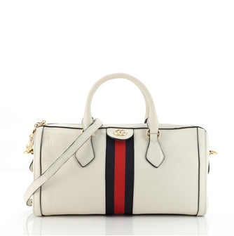 Gucci Ophidia Boston Bag Leather Medium