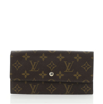 Louis Vuitton Vintage Sarah Wallet Monogram Canvas