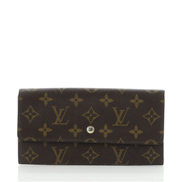 Louis Vuitton Vintage Sarah Wallet Monogram Canvas