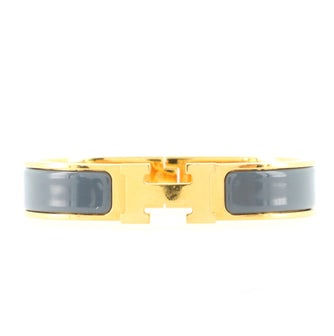 Hermes Clic H Bracelet Enamel Narrow