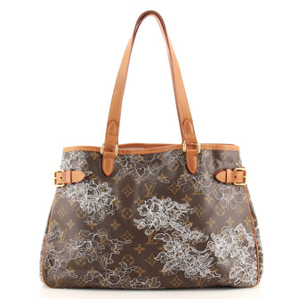 Louis Vuitton Batignolles Handbag Limited Edition Monogram Dentelle Horizontal