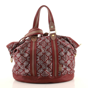 Louis Vuitton Aviator Handbag Limited Edition Monogram Jacquard