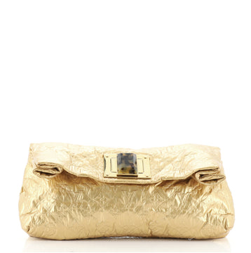 Louis Vuitton Altair Clutch Quilted Metallic Monogram Jacquard