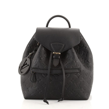 Louis Vuitton Montsouris Backpack NM Monogram Empreinte Leather PM