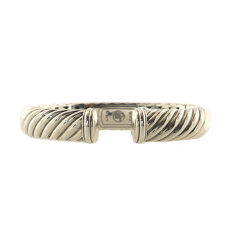 David Yurman Sculpted Cable Cuff Bracelet Sterling Silver 11mm
