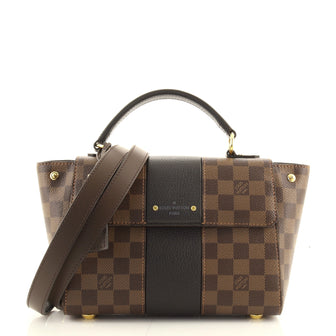 Louis Vuitton Bond Street Handbag Damier with Leather BB