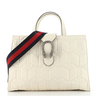 Gucci Dionysus Convertible Tote Matelasse Leather Large