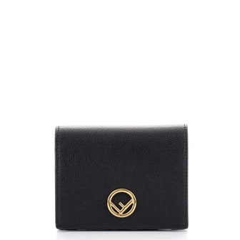 Fendi F is Fendi Bifold Wallet Leather Compact