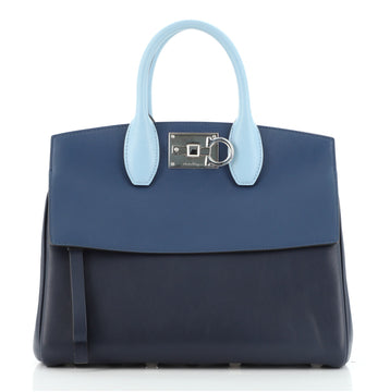 Salvatore Ferragamo Studio Satchel Leather Small