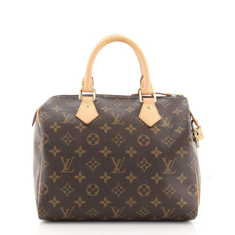 Louis Vuitton Speedy Handbag Monogram Canvas 25