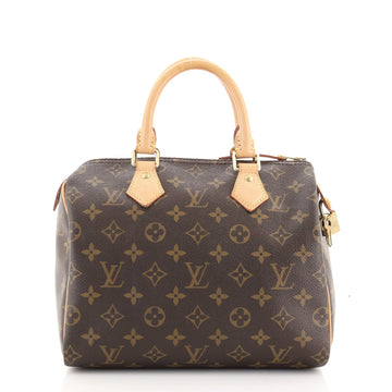 Louis Vuitton Speedy Handbag Monogram Canvas 25