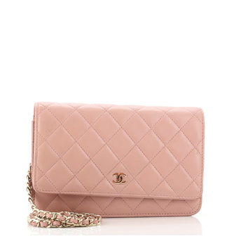 Chanel Wallet on Chain Quilted Lambskin