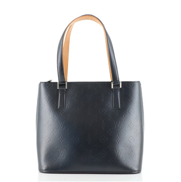 Louis Vuitton Mat Stockton Handbag Monogram Vernis