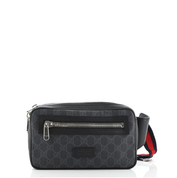Gucci Soft Zip Belt Bag GG Coated Canvas Small