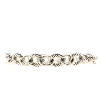 David Yurman Chain Link Bracelet Sterling Silver Medium
