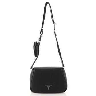 Prada Re-Edition Flap Shoulder Bag Vitello Daino Small