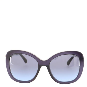 Chanel Pearl Butterfly Sunglasses Acetate
