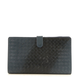 Bottega Veneta Handle Clutch Printed Intrecciato Nappa Small