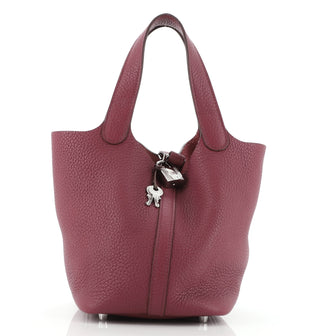 Hermes Picotin Lock Bag Clemence PM