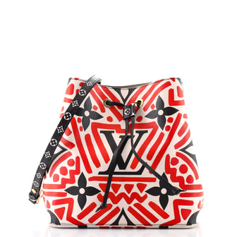 Louis Vuitton NeoNoe Handbag Limited Edition Crafty Monogram Giant MM