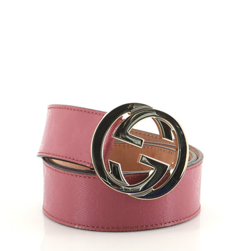 Gucci Interlocking G Belt GG Imprime Wide