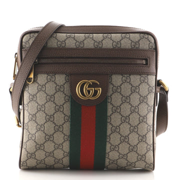 Gucci Ophidia Messenger Bag GG Coated Canvas Small