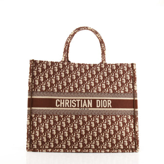 Christian Dior Book Tote Oblique Canvas