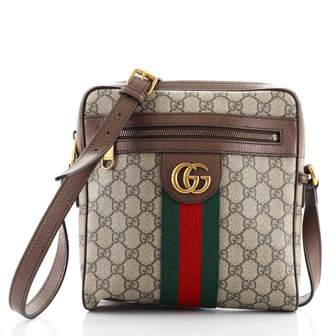 Gucci Ophidia Messenger Bag GG Coated Canvas Small