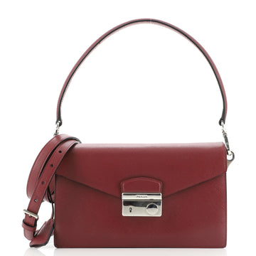 Prada Sound Bag Saffiano Leather Small