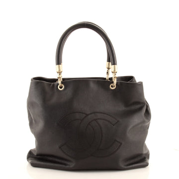 Chanel Vintage Handle CC Tote Caviar Medium