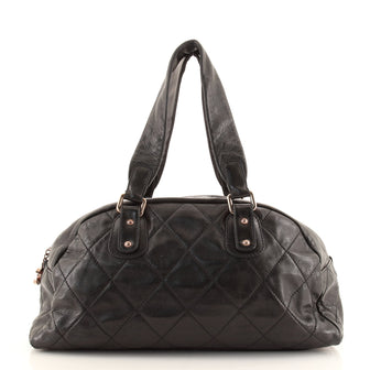 Chanel Cloudy Bundle Bowler Bag Quilted Lambskin