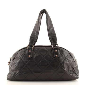 Chanel Cloudy Bundle Bowler Bag Quilted Lambskin