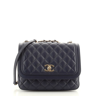 Chanel Lovely Day Square Flap Bag Quilted Lambskin Medium