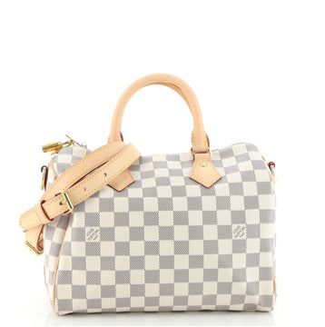 Louis Vuitton Speedy Bandouliere Bag Damier 25