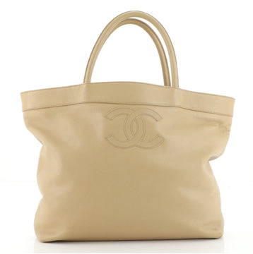 Chanel Vintage CC Open Tote Caviar Medium