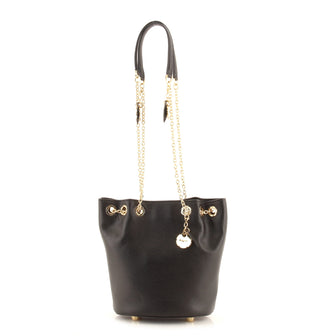 Salvatore Ferragamo Tilda Bucket Bag Leather Mini