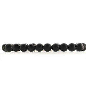 David Yurman Spiritual Beads Bracelet Onyx and Sterling Silver
