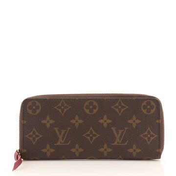 Louis Vuitton Clemence Wallet Monogram Canvas