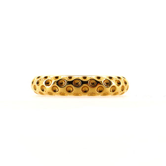 Hermes Dot Scarf Ring Metal