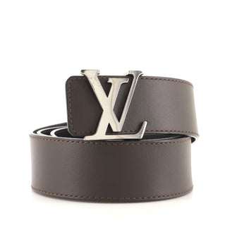 Louis Vuitton LV Initiales Reversible Belt Leather Wide
