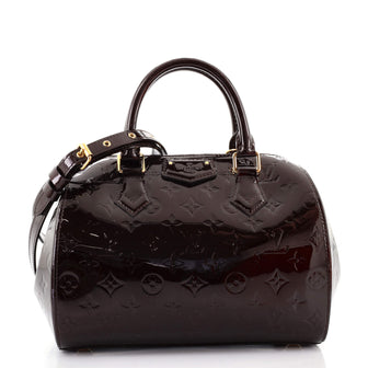 Louis Vuitton Montana Handbag Monogram Vernis