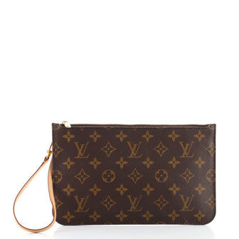 Louis Vuitton Neverfull Pochette Monogram Canvas Large