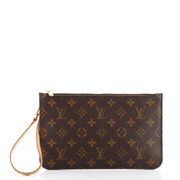 Louis Vuitton Neverfull Pochette Monogram Canvas Large