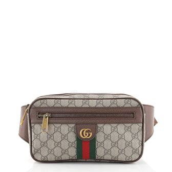 Gucci Ophidia Belt Bag GG Coated Canvas Medium