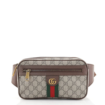 Gucci Ophidia Belt Bag GG Coated Canvas Medium