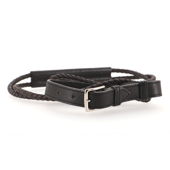 Hermes Dog Collar and Leash Set Braided Leather