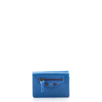 Balenciaga Classic Trifold Wallet Leather Mini