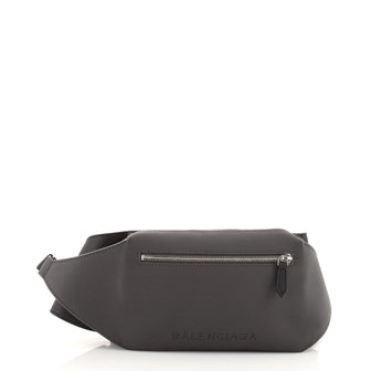 Balenciaga Navy Neo Lift Waist Bag Leather