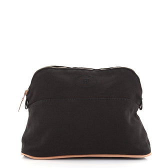 Hermes Bolide Travel Pouch Canvas MM